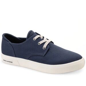 Sun‎ + Stone Navy Canvas Sneakers